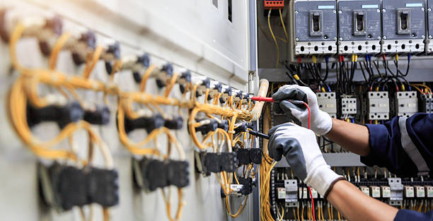 Professional Electrician technician working in Fuquay-Varina, NC